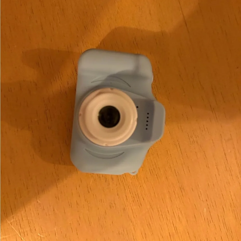 Blue kids camera